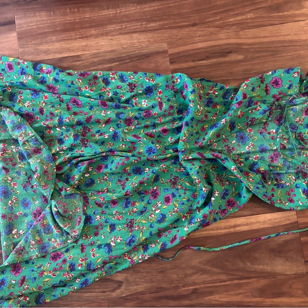 EUC Sezane Margarita Robe Dress - Picture 4 of 5